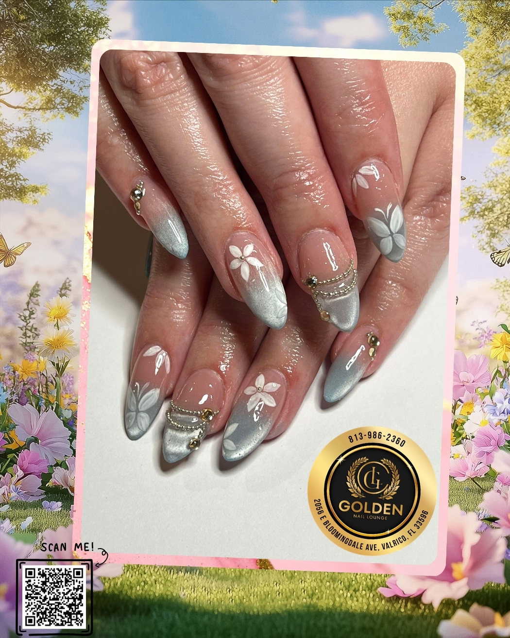 top nail art by Golden Nail Lounge